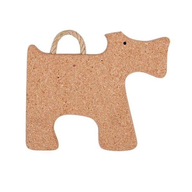 TORO PODLOŽKA TVAR PES, KOREK, 28X26X2CM_hamashop