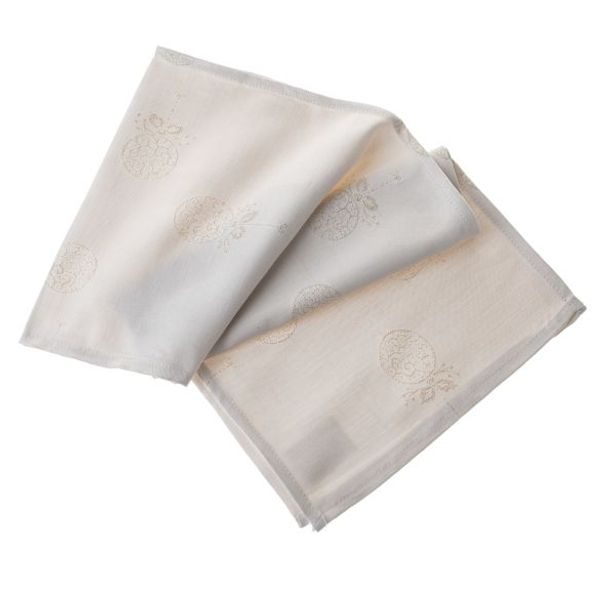 ubrus 33x140cm VÁNOČNÍ VLOČKA, metal.niť, voděodol. textil