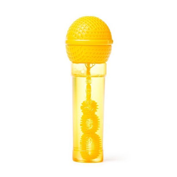 Plastica Bublifuky - Mini bublinkový mikrofon - CDU 24ks, assort