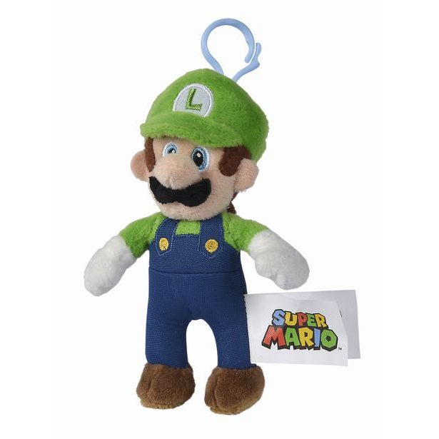 Plyšová klíčenka Super Mario, 12,5 cm, 5 druhů, DP12