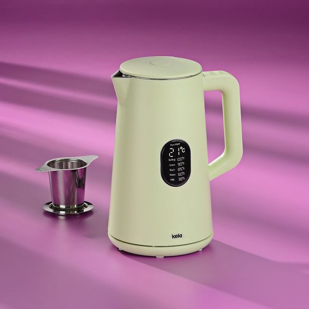 KELA Rychlovarná konvice Santos 1,5l zelená KL-10136