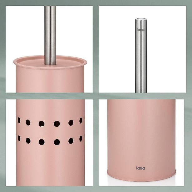 KELA WC sada Leo starorůžová KL-23111