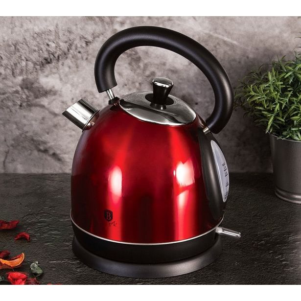 BERLINGERHAUS Rychlovarná konvice nerez 1,7 l Burgundy Metallic Line BH-9334