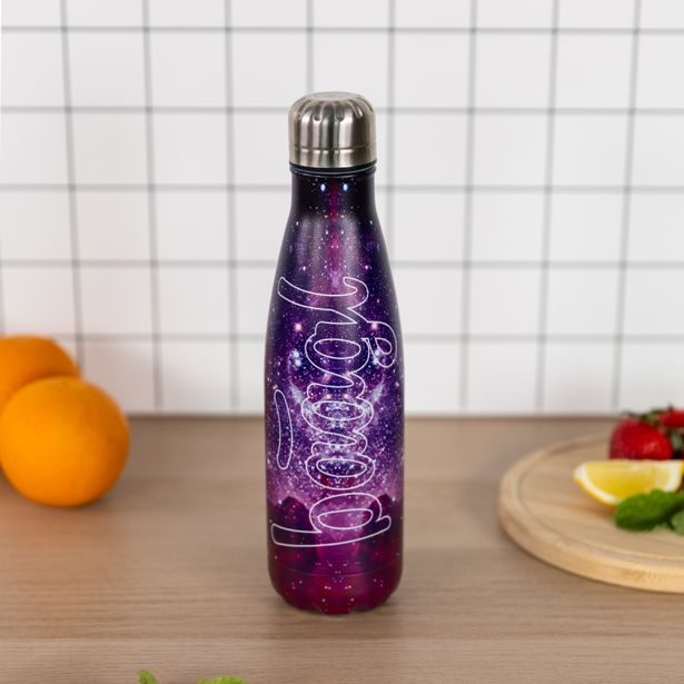 BAAGL Termoláhev s kovovým víčkem Galaxy, 500 ml
