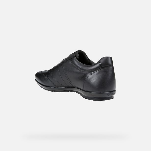 Černá pánská společenská obuv Geox Uomo Symbol