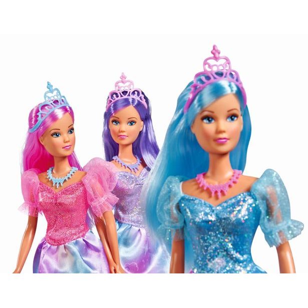Panenka Steffi Rainbow Princess, 3 druhy