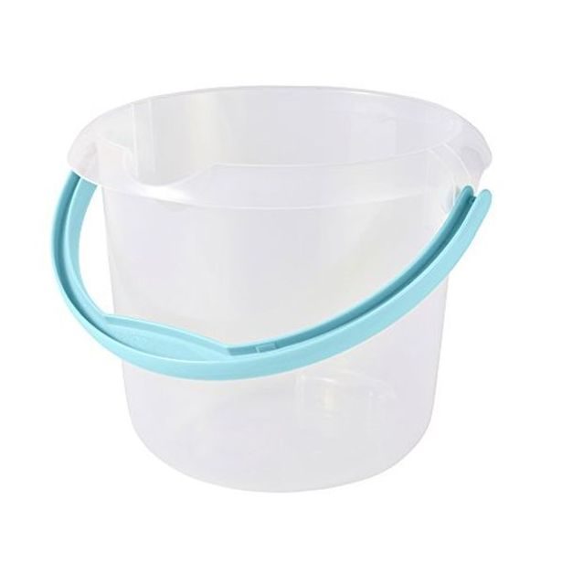 vědro 5l s výlev. transp. d24x20cm, plast