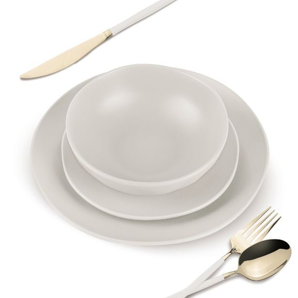 BERLINGERHAUS Jídelní sada talířů 18 ks Sahara Collection BH-10022