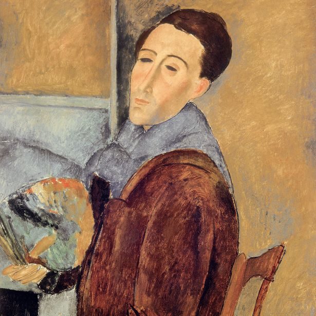 NOTIQUE Poznámkový kalendář Amedeo Modigliani 2027, 30 x 30 cm