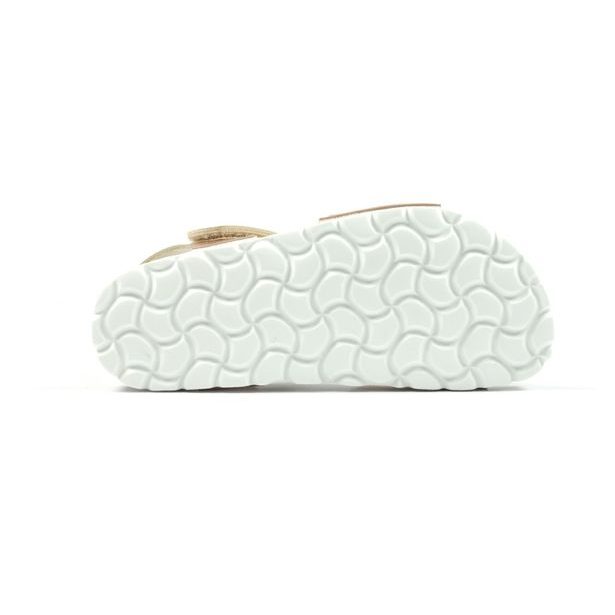 Dětské kožené sandálky Richter - bronzová