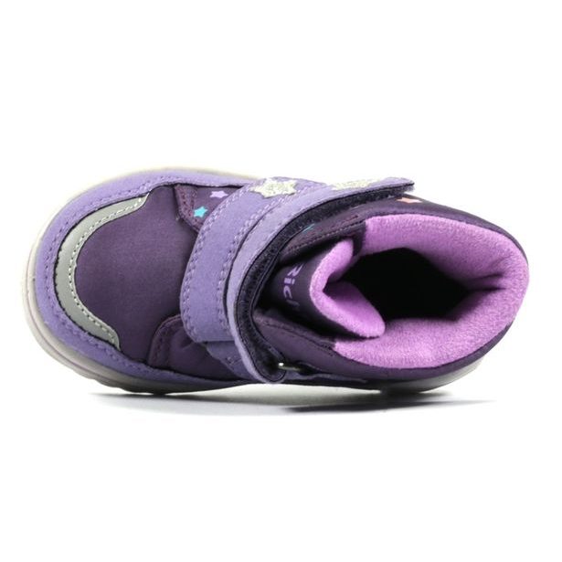 Dívčí zimní boty s LED blikačkou Richter - Unicorn (fialové)