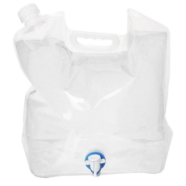 kanystr 10l s kohoutem, závěsný vak, 30x21/26x34cm, plast