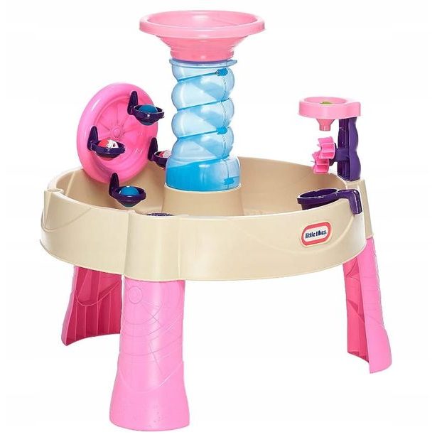Spirálovitý vodní stůl - růžový