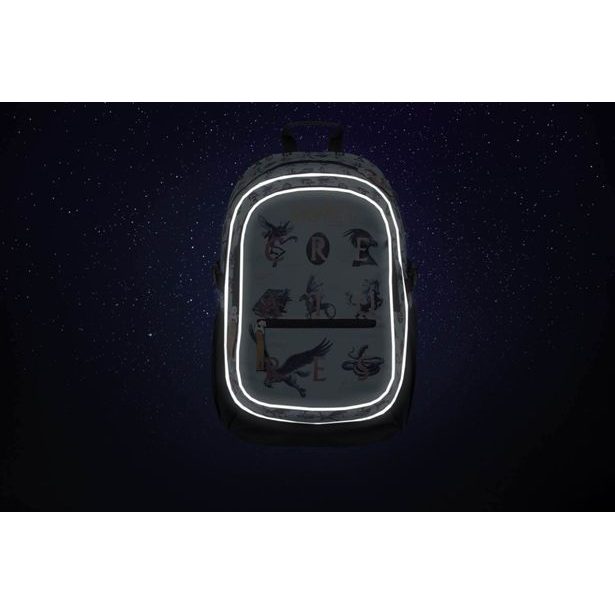 BAAGL 3 SET Core Harry Potter Fantastická zvířata: batoh, penál, sáček Baagl