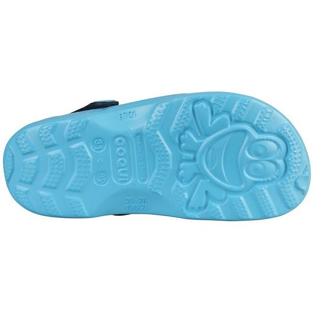 Coqui dětské sandály LITTLE FROG světle modré/tmavě modré