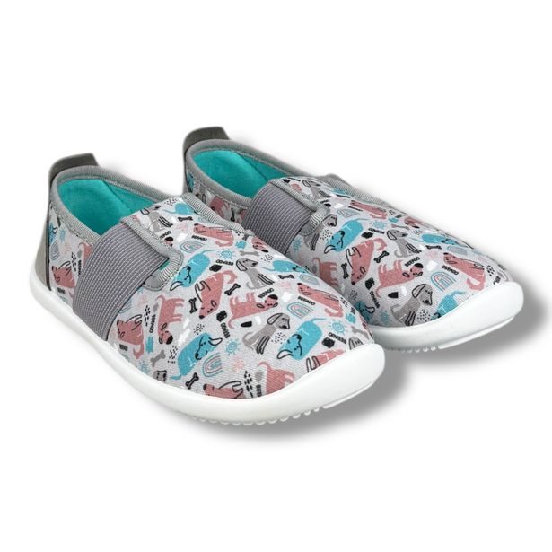 Chlapecká BAREFOOT domácí obuv Befado Softer - pejsci