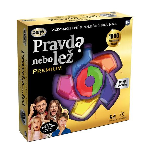 QUIZY Pravda nebo lež Premium CZ