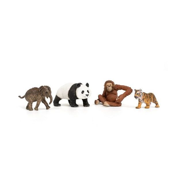 SCHLEICH Startovací set Wild Life Asie