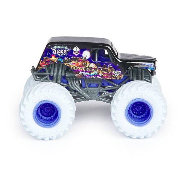 SpinMaster MONSTER JAM - sběratelský kovový model Monster Truck, El Toro Loco, assort, 1:64