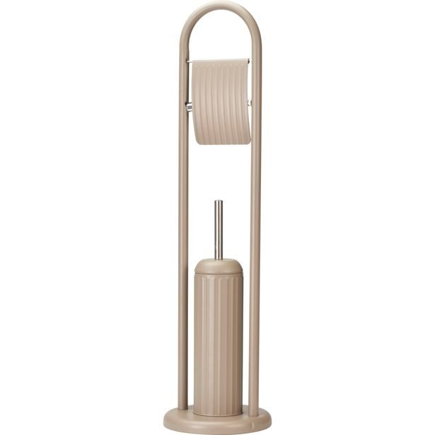 BATHROOM SOLUTIONS WC sada ve stojanu 80 cm hnědá KO-106000290hne
