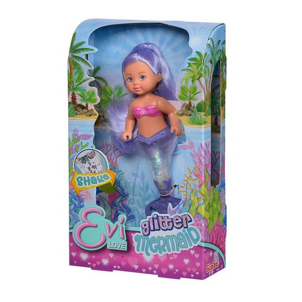 Panenka Evička mořská víla, 3 druhy