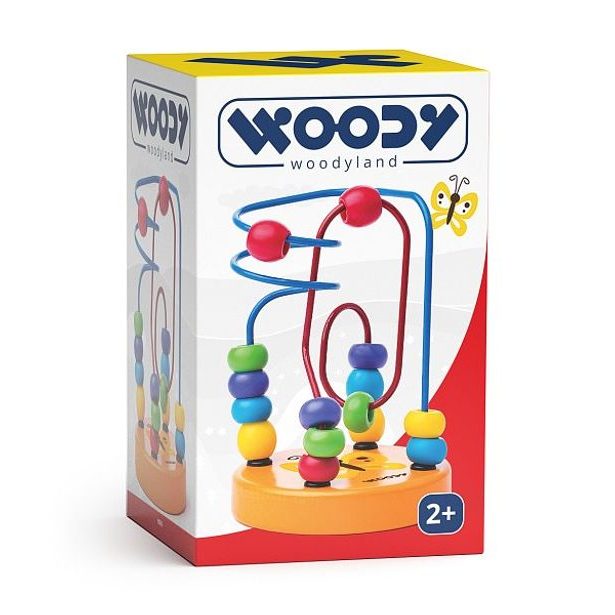 Motorický labyrint mini- oranžový