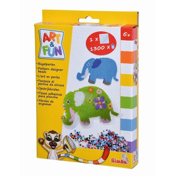 A&F Zažehlovací korálky Zvířátka, 4 druhy