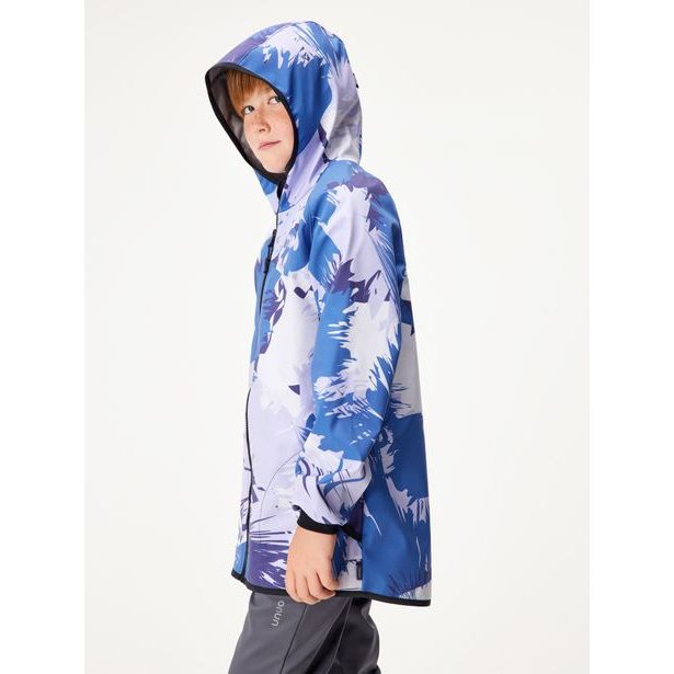 Unuo, Dětská softshellová bunda s fleecem Basic, Modrá, Variace