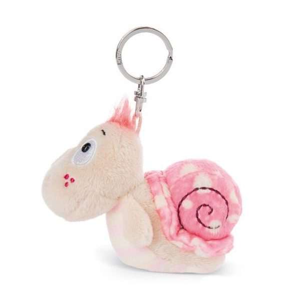 NICI NICI klíčenka Šnek 10cm, růžový