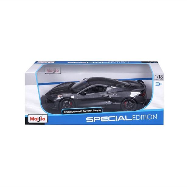 Maisto Maisto - 2020 Chevrolet® Corvette® Stingray, šedá, 1:18
