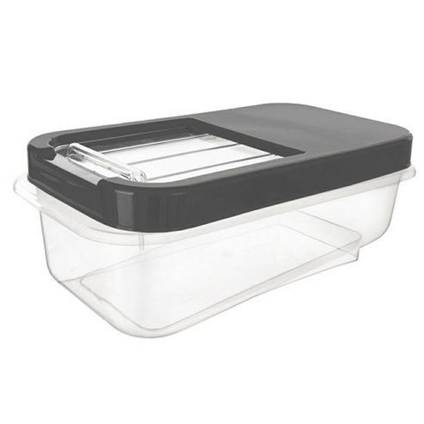 box 35x20x13, obdélník 5 l šedá, plast