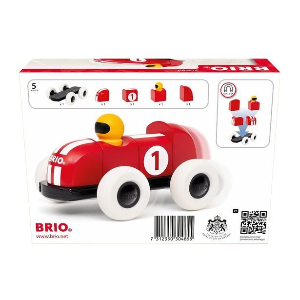 BRIO Magnetické závodní auto