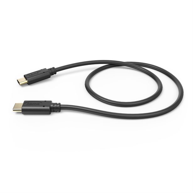 Hama kabel USB-C 2.0 typ C-C 0,5 m, černý