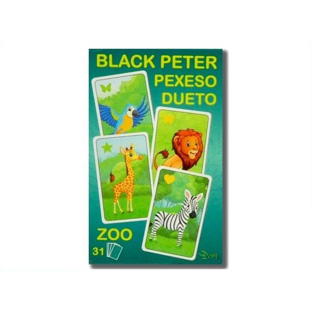 Černý Petr, Pexeso, Dueto 3v1: ZOO