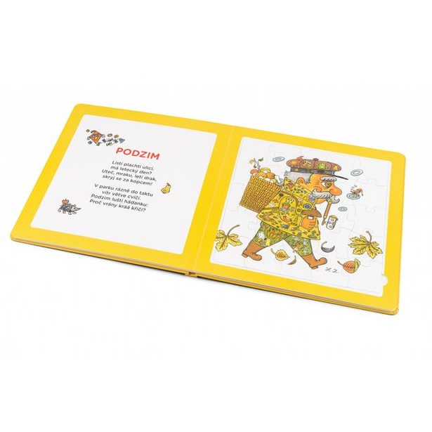 OD JARA DO ZIMY – Puzzle, básničky, omalovánky, kvízy Baagl