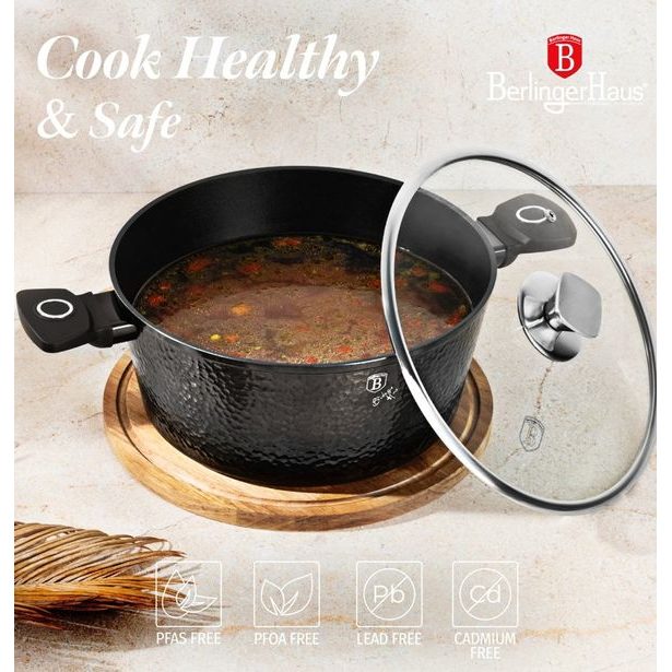 BERLINGERHAUS Sada nádobí s titanovým povrchem 15 ks Primal Gloss Collection BH-8244