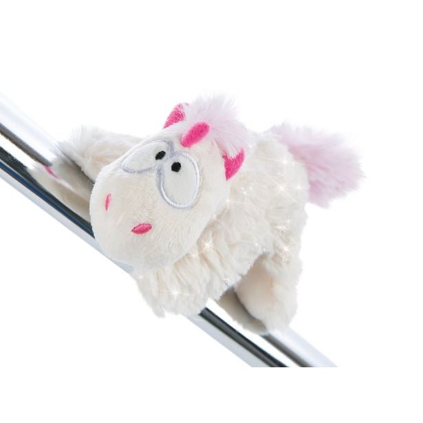 NICI NICI magnetka Jednorožec Theodor ve sněhové kombinéze 12cm, GREEN