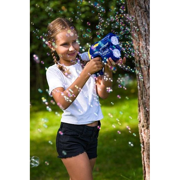 Plastica Bublifuky - Bubble blaster – světelné efekty, USB nabíjení, assort