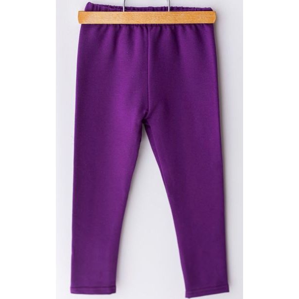 Termo legíny dívčí jednobarevné violet