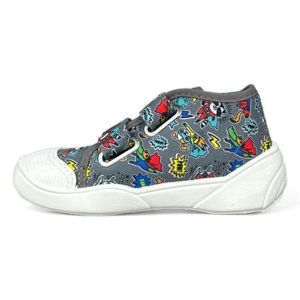 Dětské tenisky Befado šedé - Hero