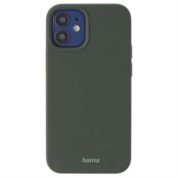 Hama MagCase Finest Feel PRO, kryt pro Apple iPhone 12 mini, zelený