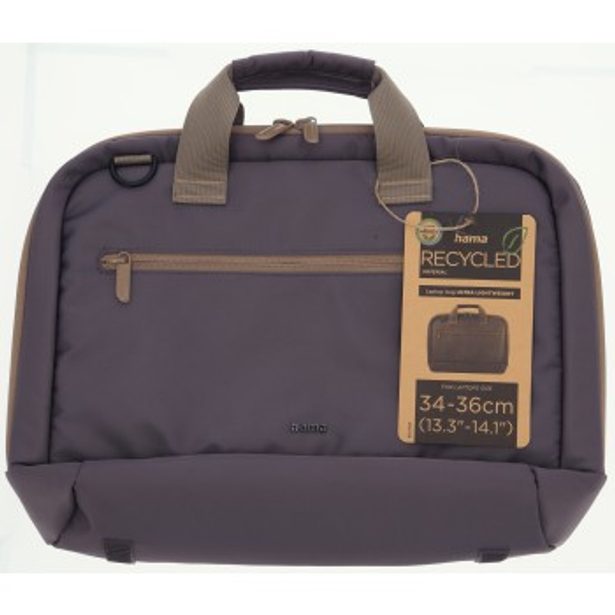 Hama Ultra Lightweight, brašna na notebook, 34-36 cm (13,3"-14,1"), recyklov. polyester, antracitová