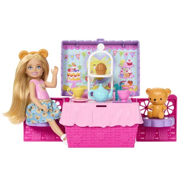 Barbie CHELSEA čajový dýchánek