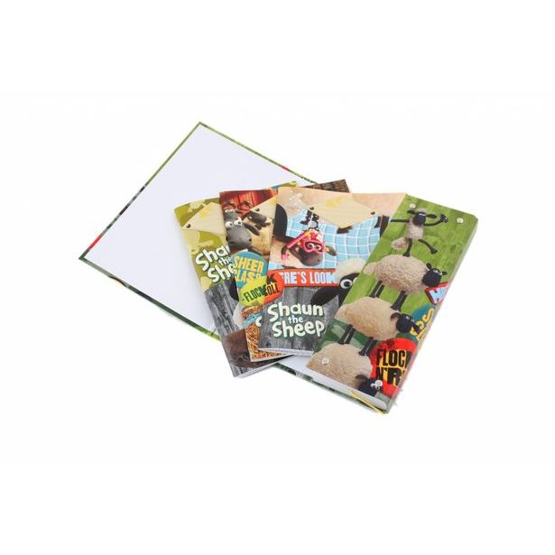 Desky na školní sešity A5 Ovečka Shaun Baagl
