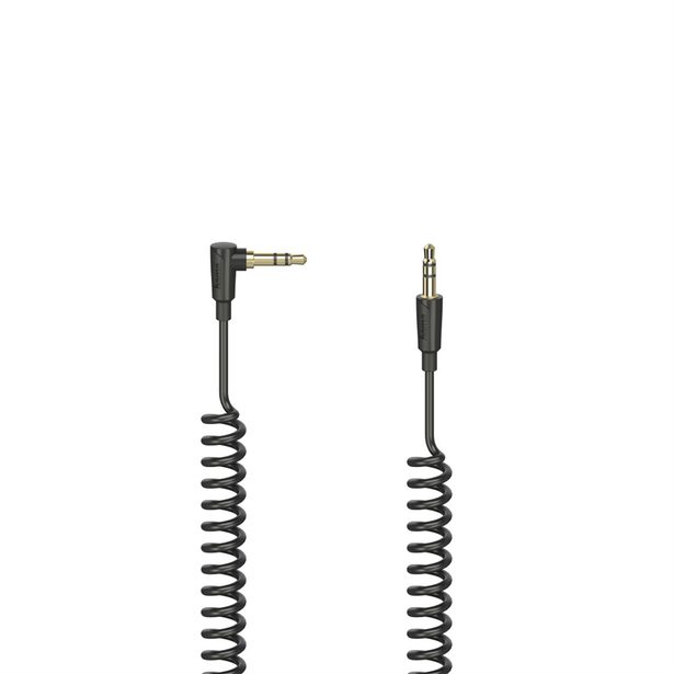 Hama audio kabel jack 3,5 mm, spirálový, 1,5 m