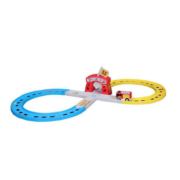 Maisto - BJUNIOR BB Junior - Závodní dráha Ferrari s autíčkem - Hasiči