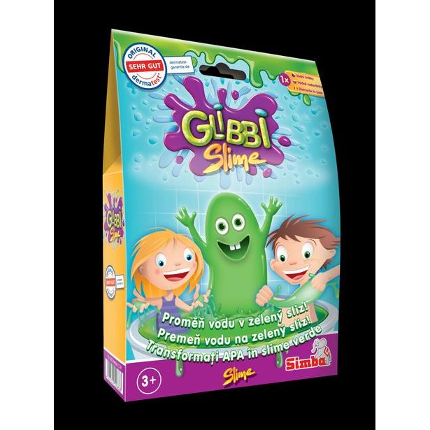 Glibbi Slime Sliz zelený, DP10