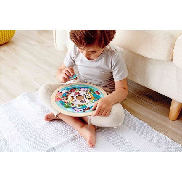 Puzzle-Povolání v kruhu