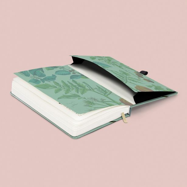 NOTIQUE Notes Ptáci Kateřiny Winterové, tečkovaný, 13 x 21 cm