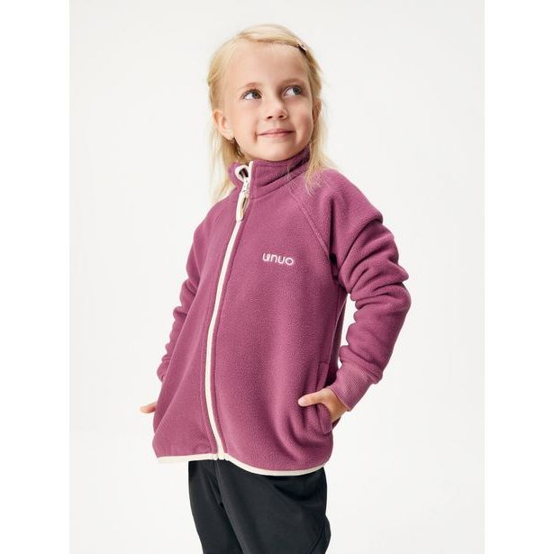 Dětská fleecová mikina Comfort, Švestková